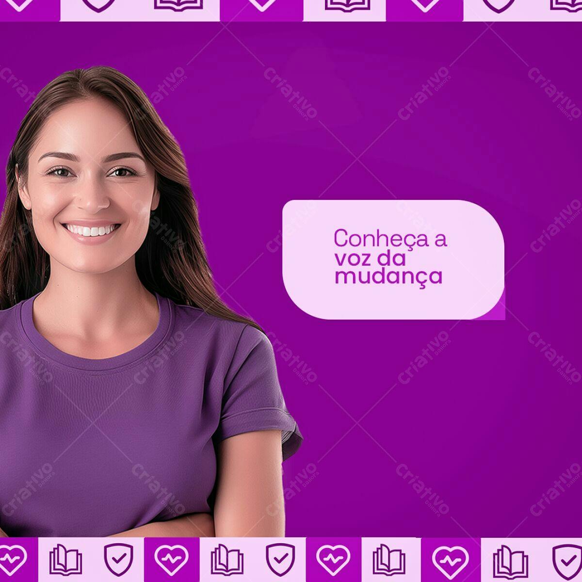 Postagem para Redes Sociais PSD Editável