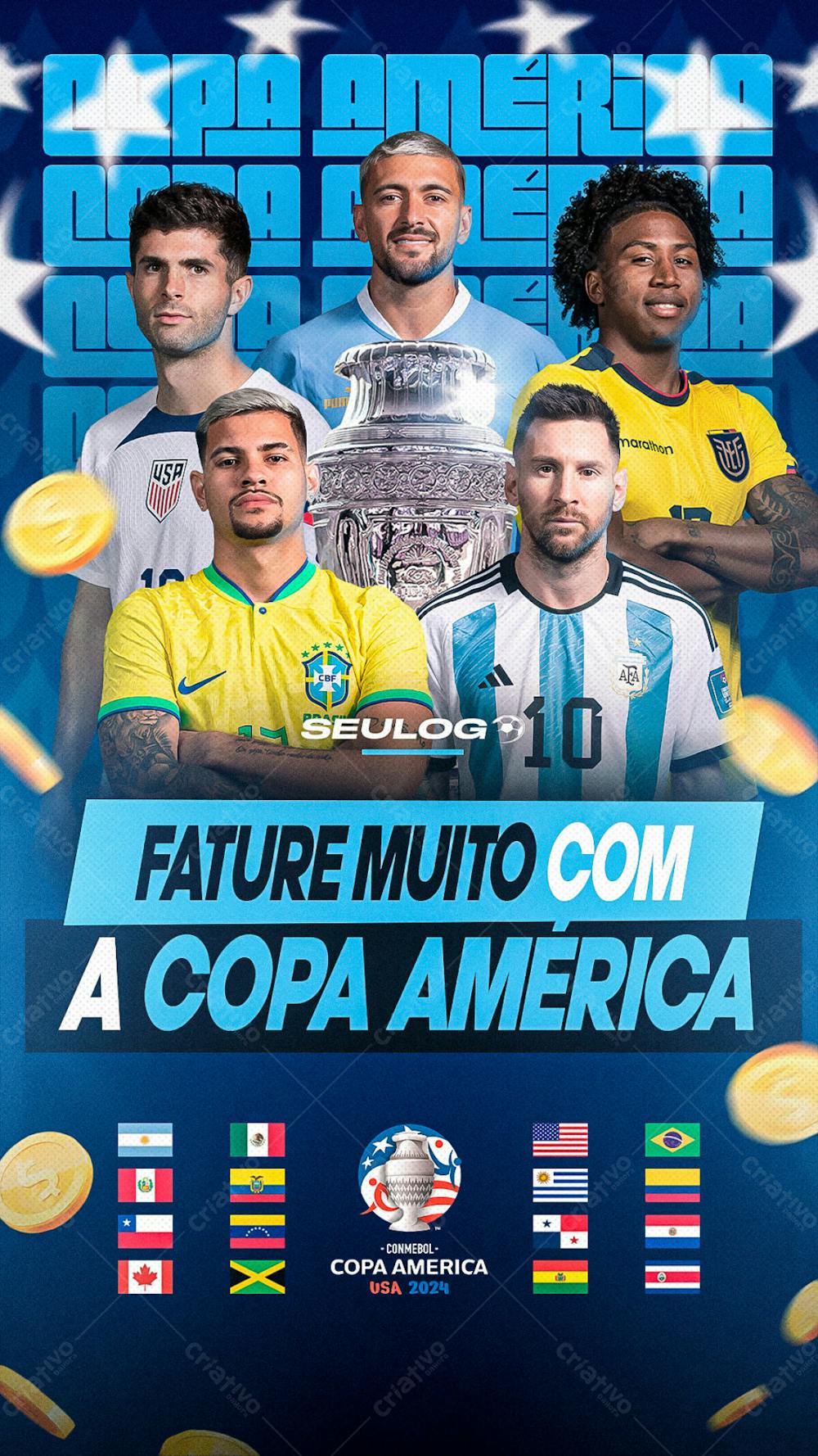 Copa America Fature Alto Casa De Aposta Story