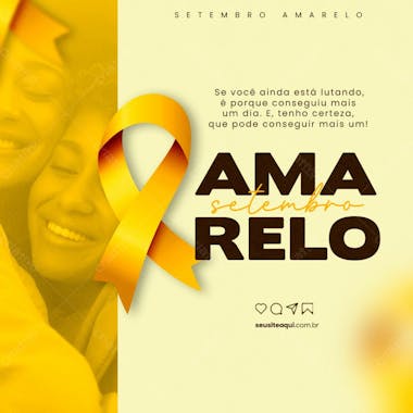 Setembro amarelo feed 3