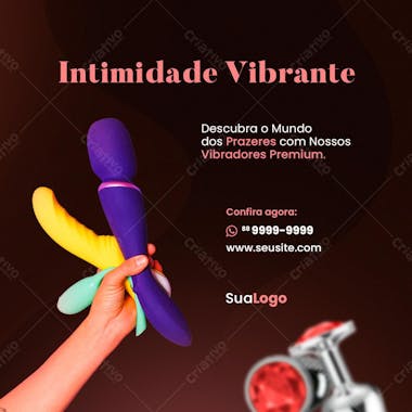 Sexyshop intimidade vibrante