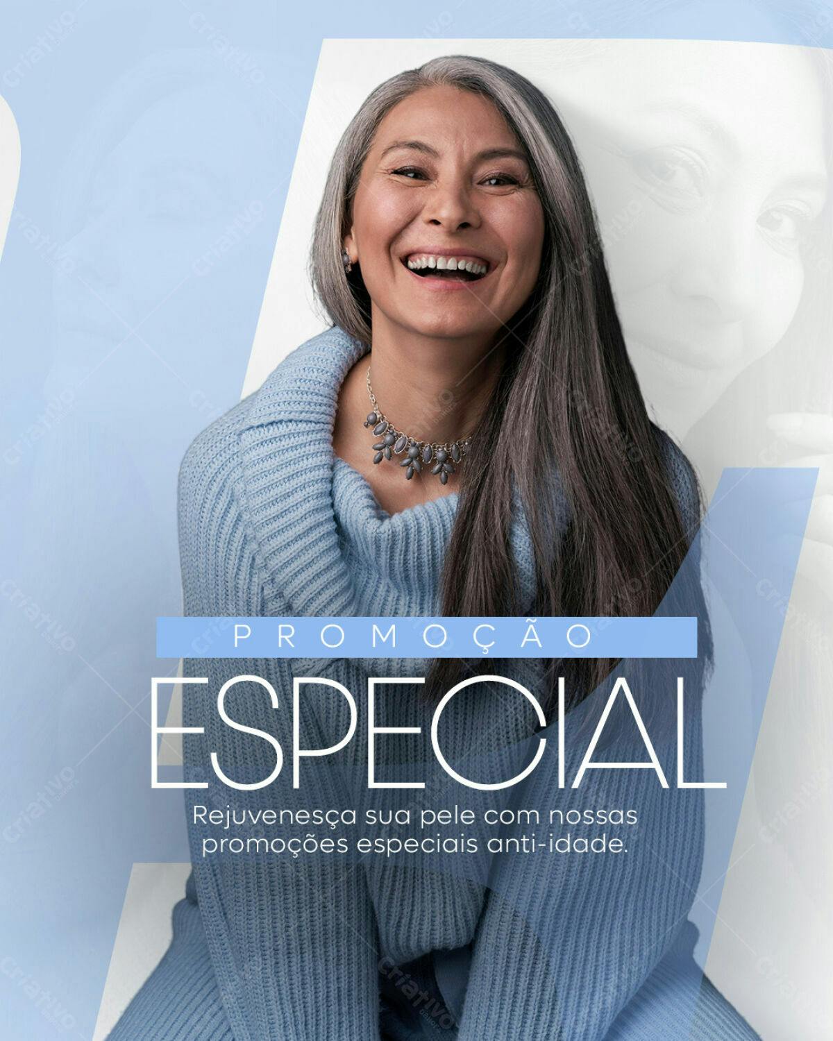 Flyer Promoção Anti-idade PSD Editável