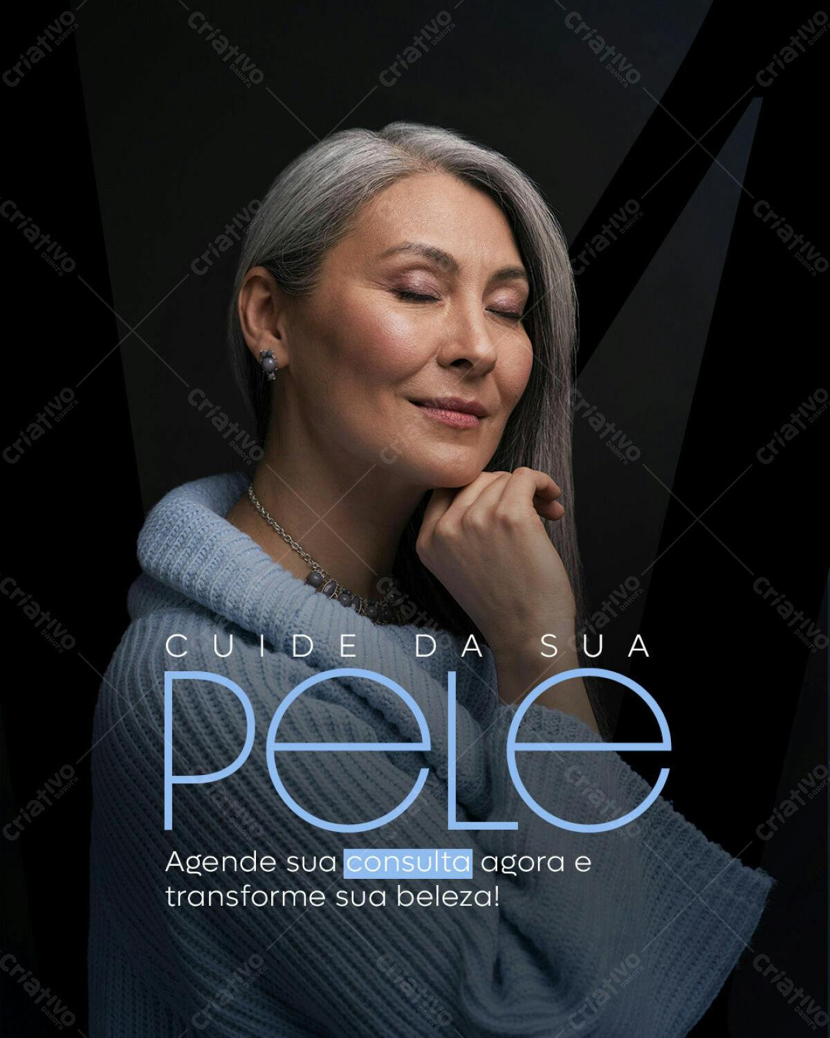 Banner Cuide da sua Pele PSD Editável