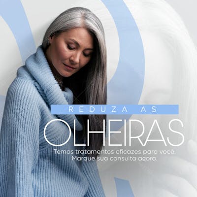 Redusa As Olheiras Dermatologista Psd Editável