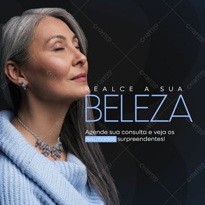 Realce A Sua Beleza Dermatologista Psd Editável