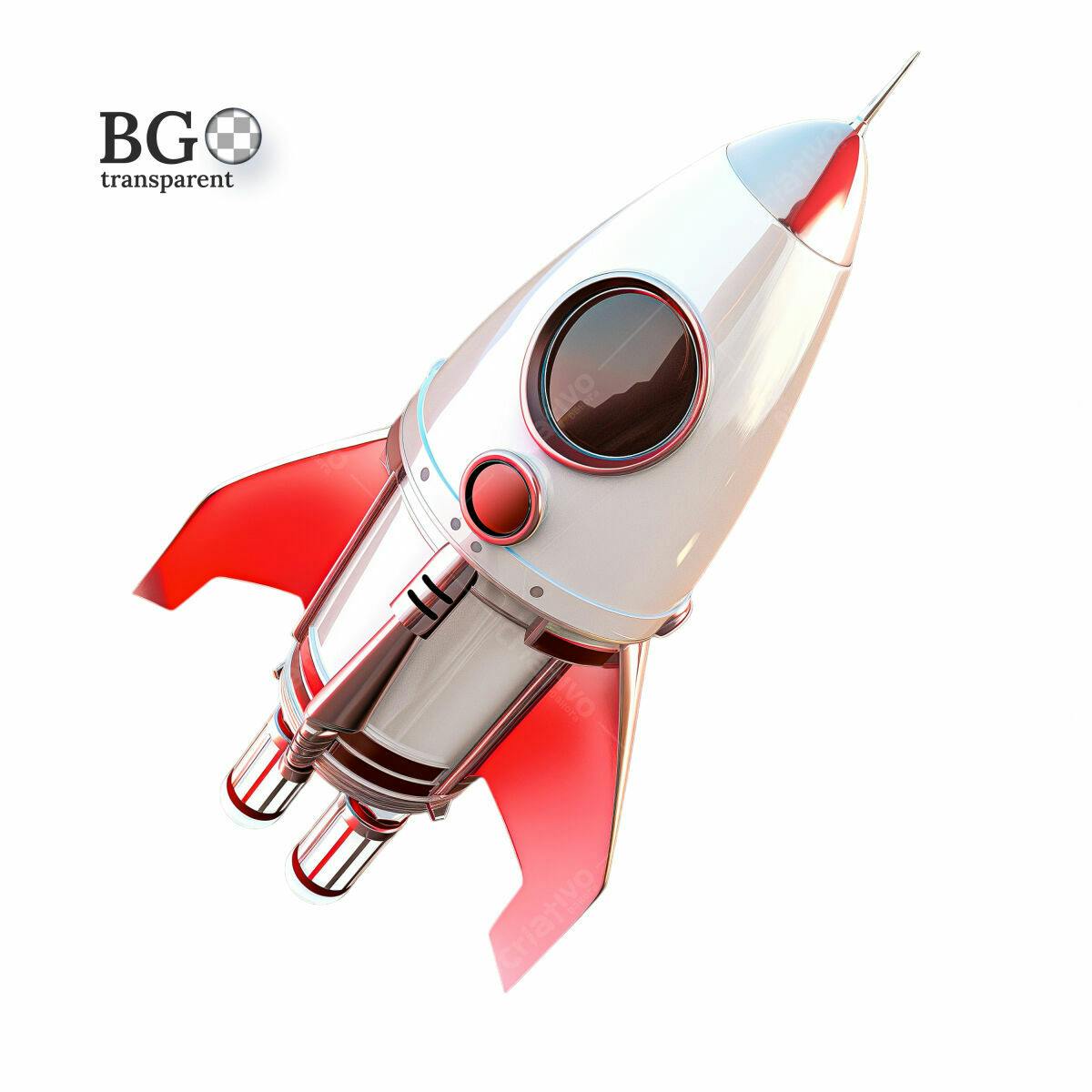 Rocket Vintage PSD Editável