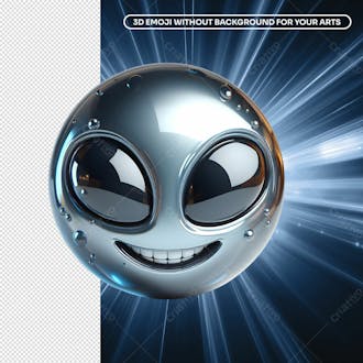 3d alien emoji 8