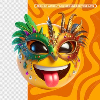 3d carnaval emoji 2