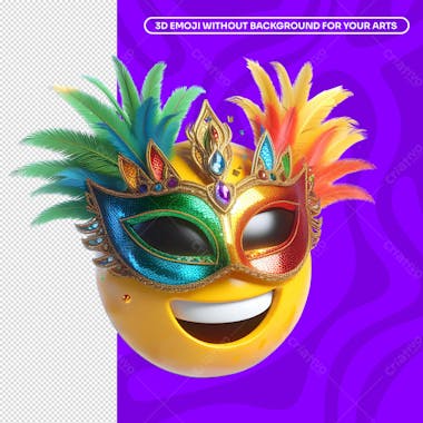 3d carnaval emoji 4