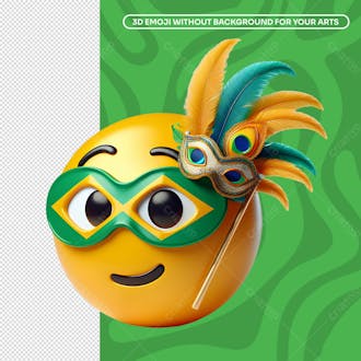 3d carnaval emoji 5