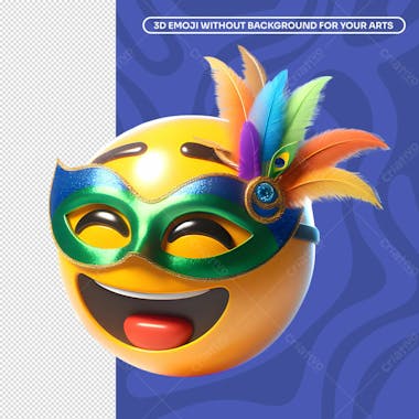 3d carnaval emoji 8