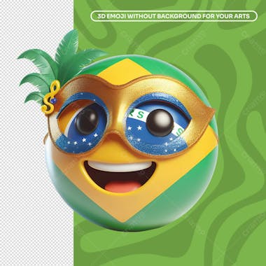 3d carnaval emoji 10