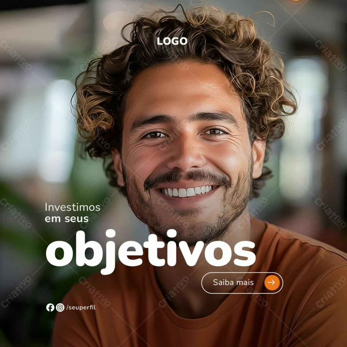 Post para Redes Sociais PSD Editável