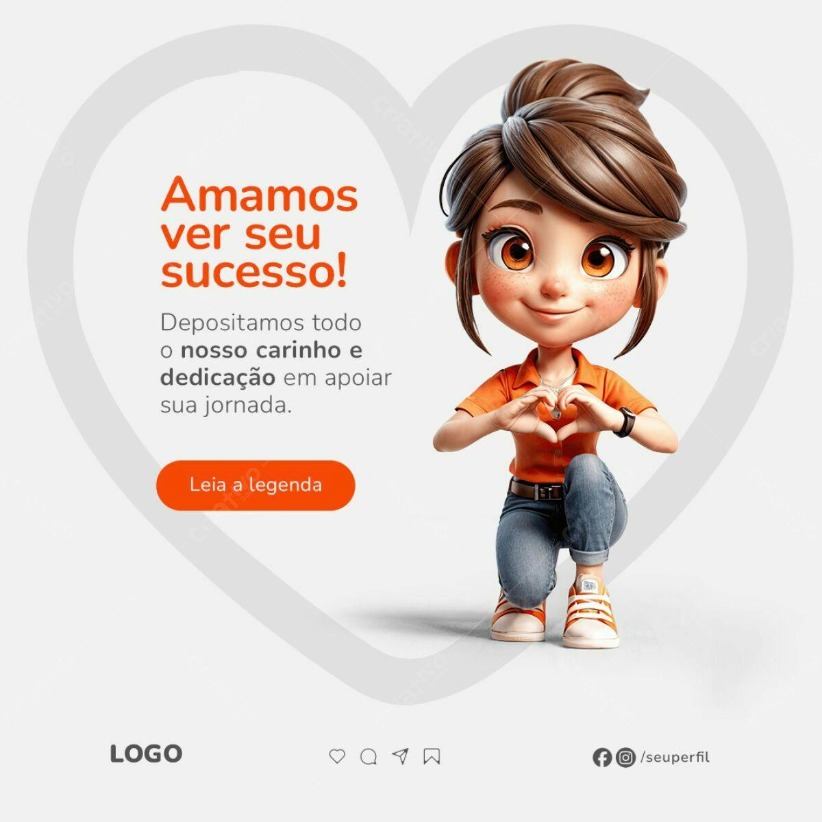Postagem de Boas Vindas PSD Editável