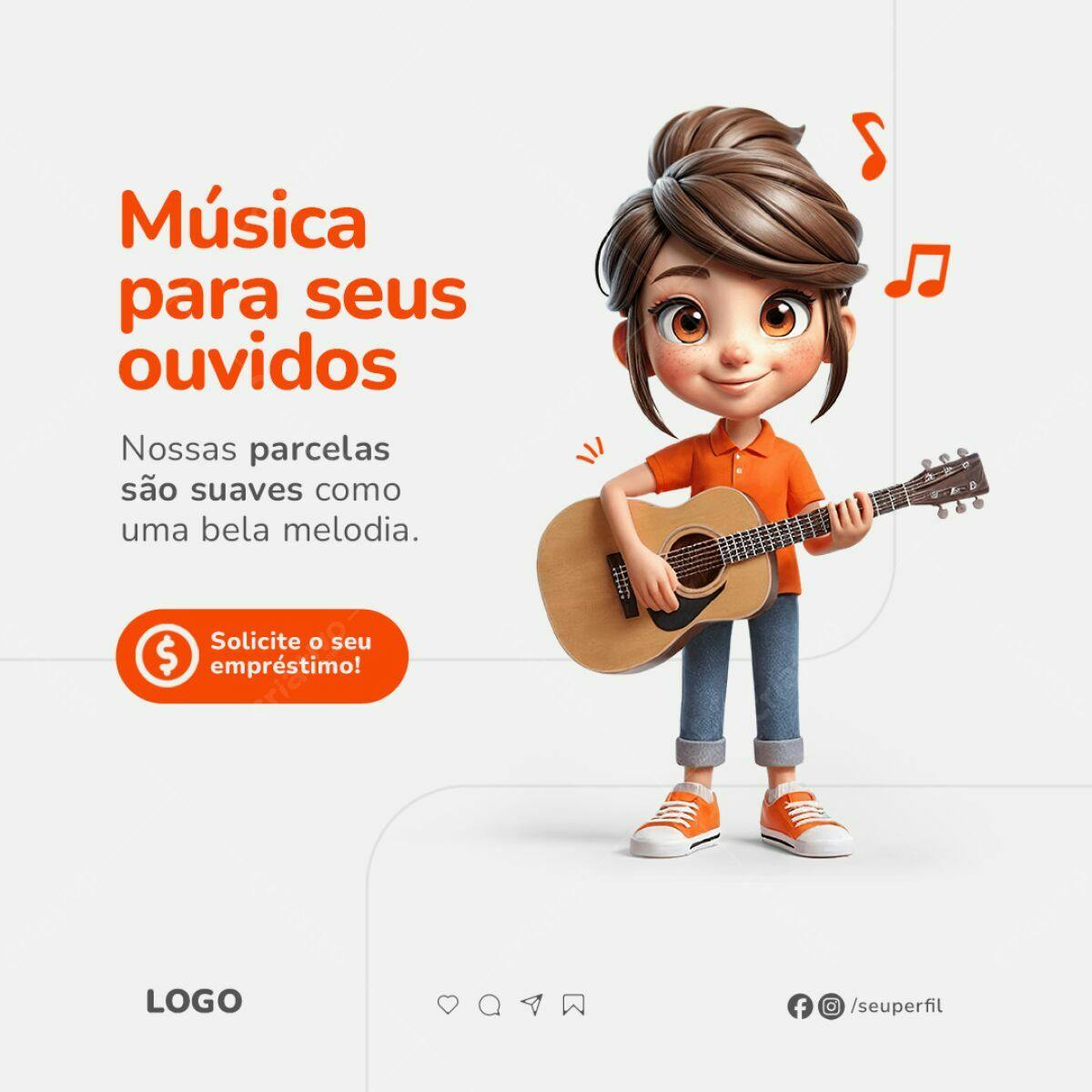 Banner Promocional Empréstimo PSD Editável