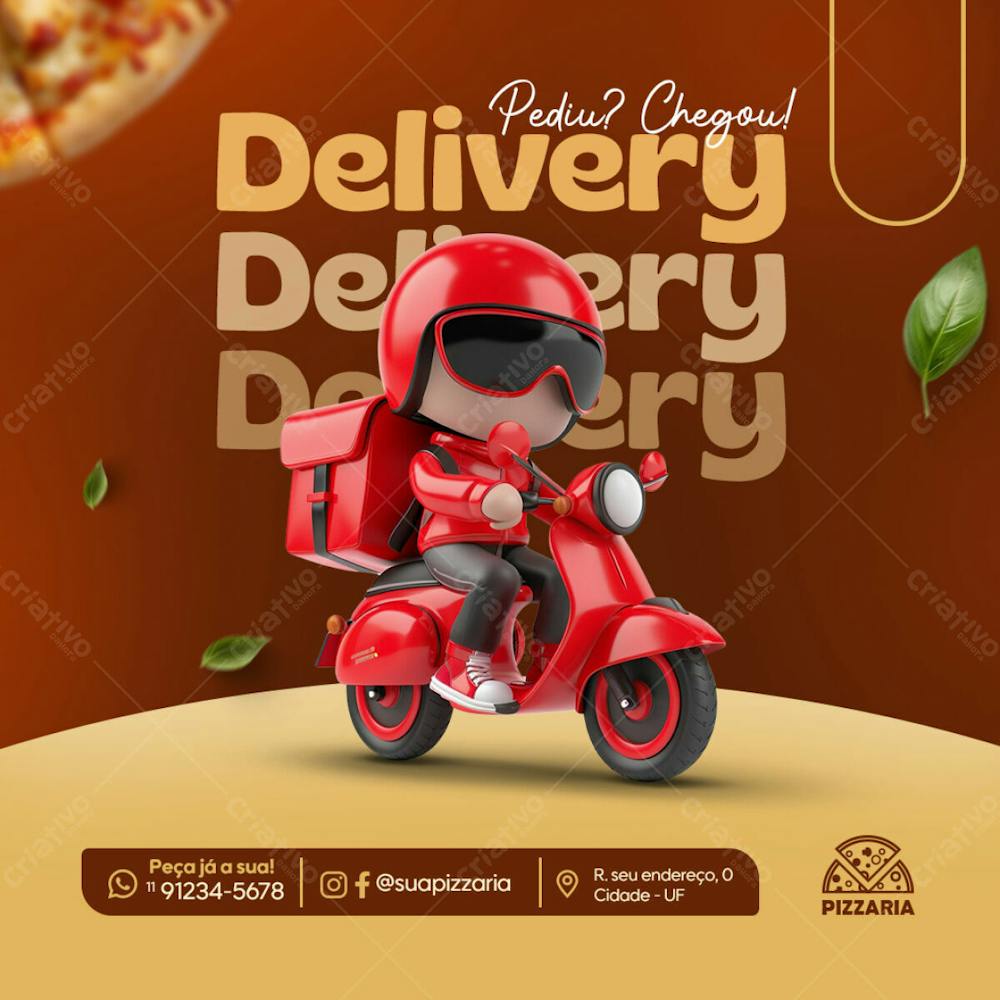 Pediu Chegou! Delivery Pizzaria