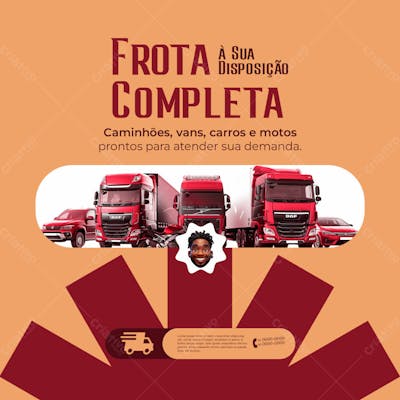 Social Media Distribuidora Psd Editável 2