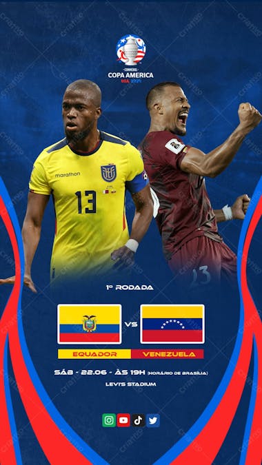Copa america equador x venezuela