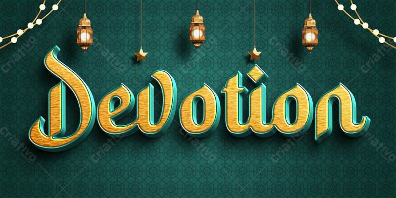 Eid al adha estilo de efeito de texto psd editável em 3d