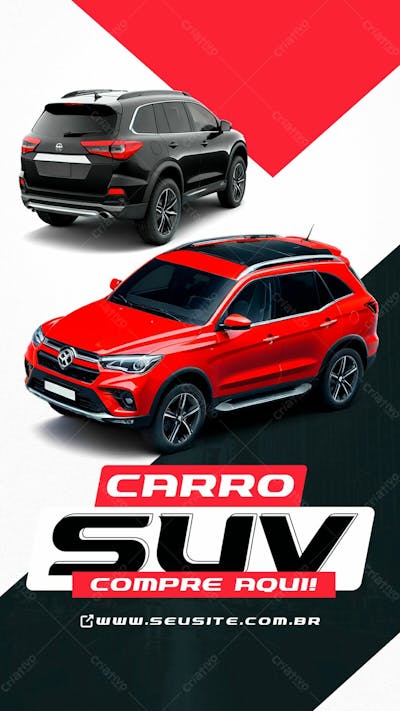 Stories Concessionária O Melhor Suv Social Media Psd Editável