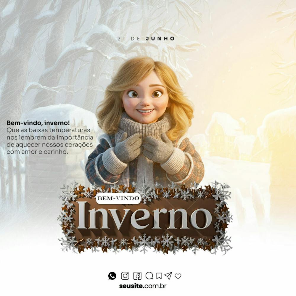 Psd Inverno criativo Inverno 05