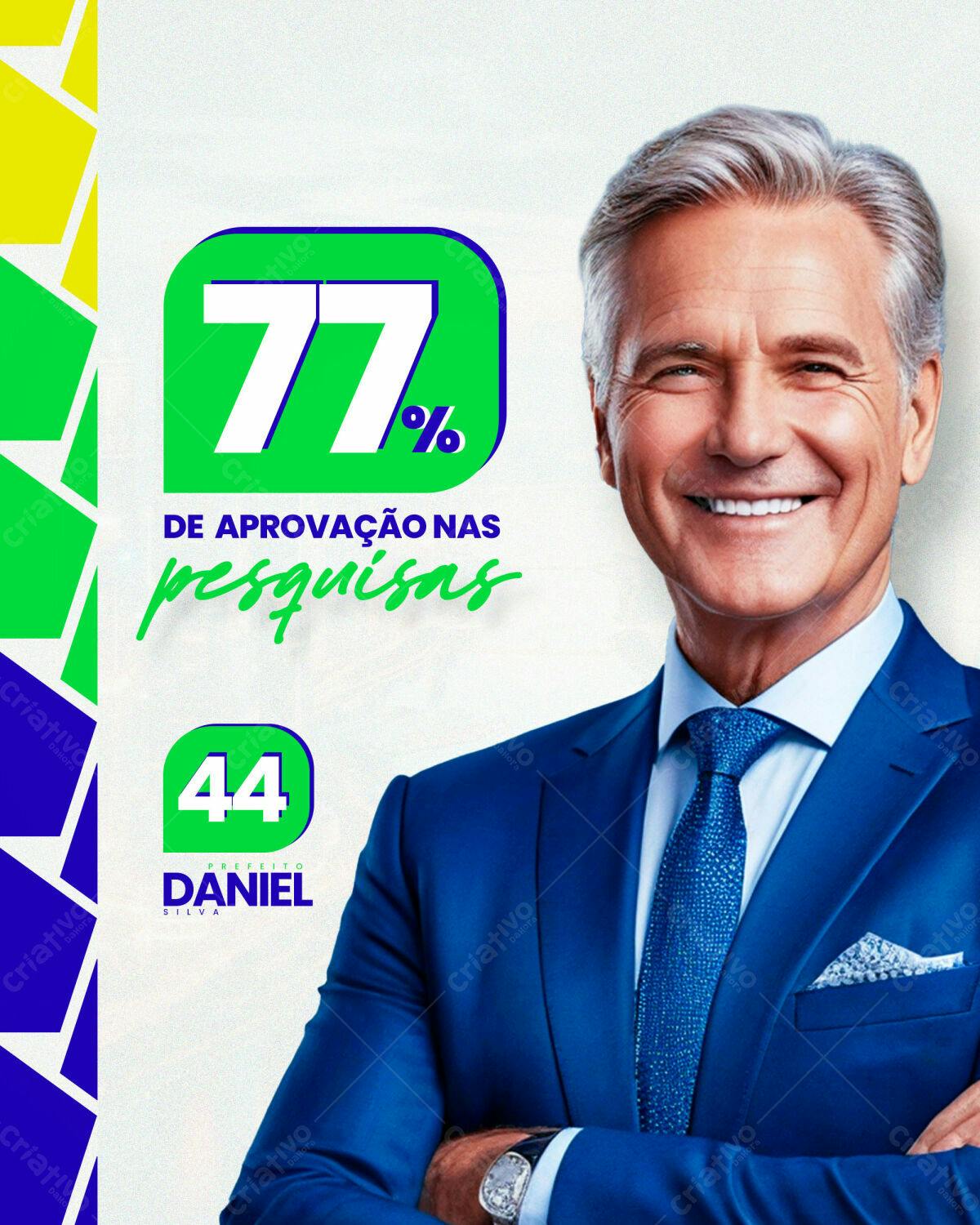 Flyer Campanha Política PSD Editável