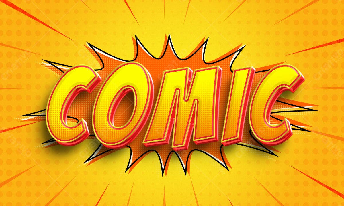 Arte Comic PSD Editável