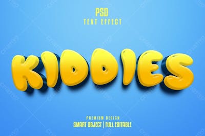Kiddies Style Text Effect Editable