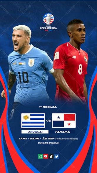 Copa america uruguai x panamá