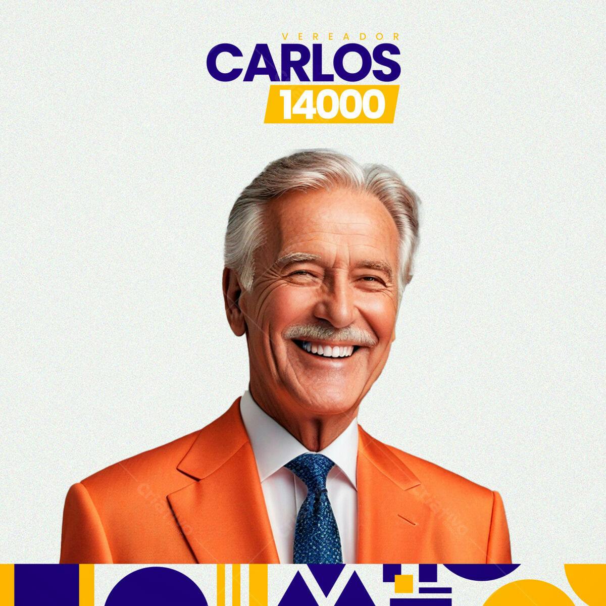 Imagem de Campanha Política PSD Editável