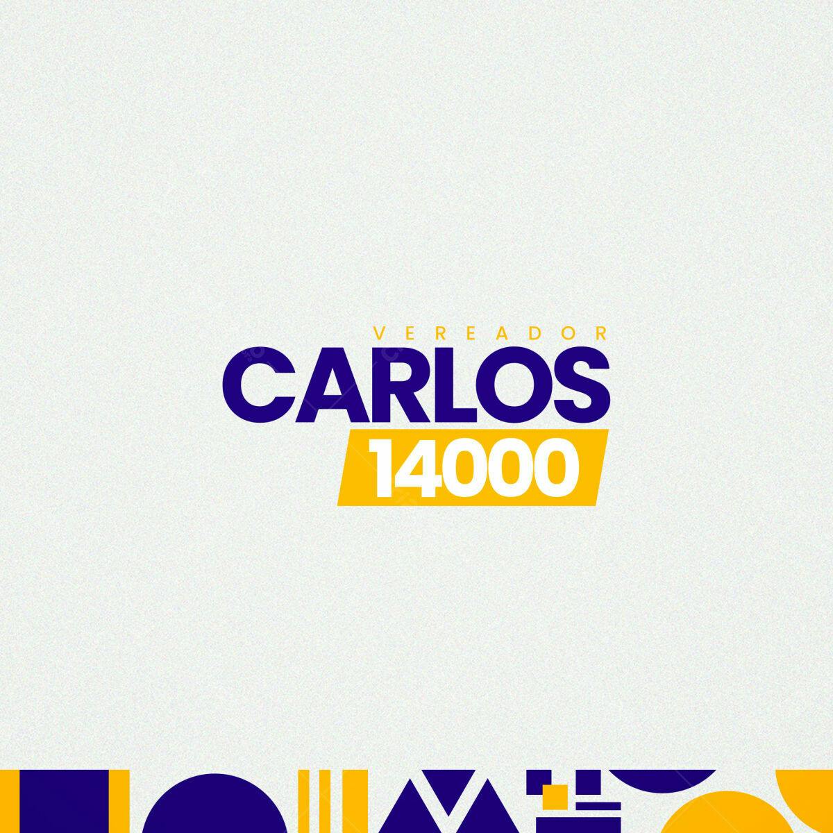 PSD para Campanha Política - Vereador Carlos 14000