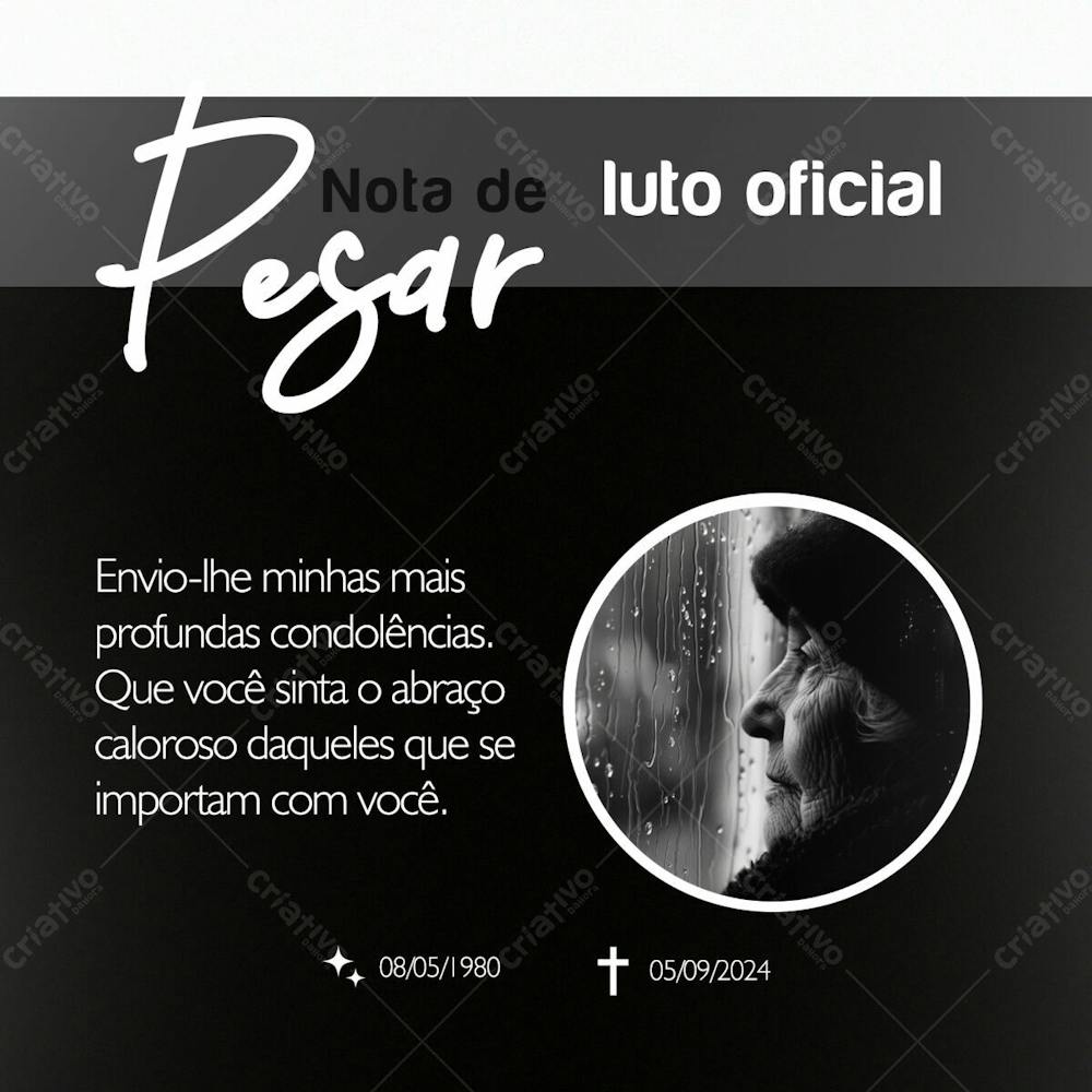 Social Media Luto Oficial 4