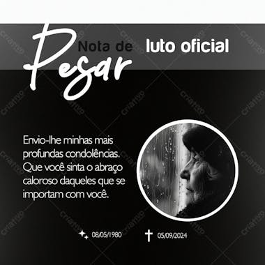 Social media luto oficial 4