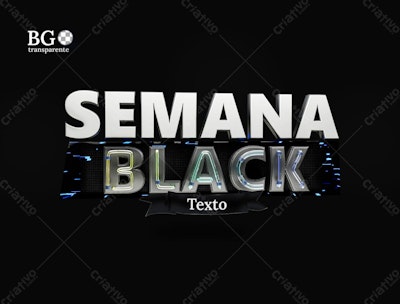Kit Semana Black Friday PSD Editável