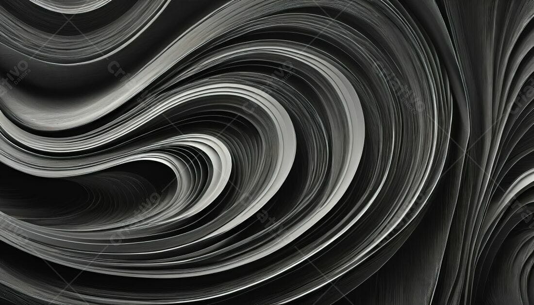 Textura Abstrata em Tons de Cinza para Fundo