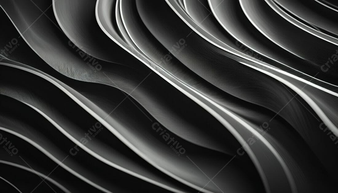 Textura Metal Ondulada para Fundo Moderno