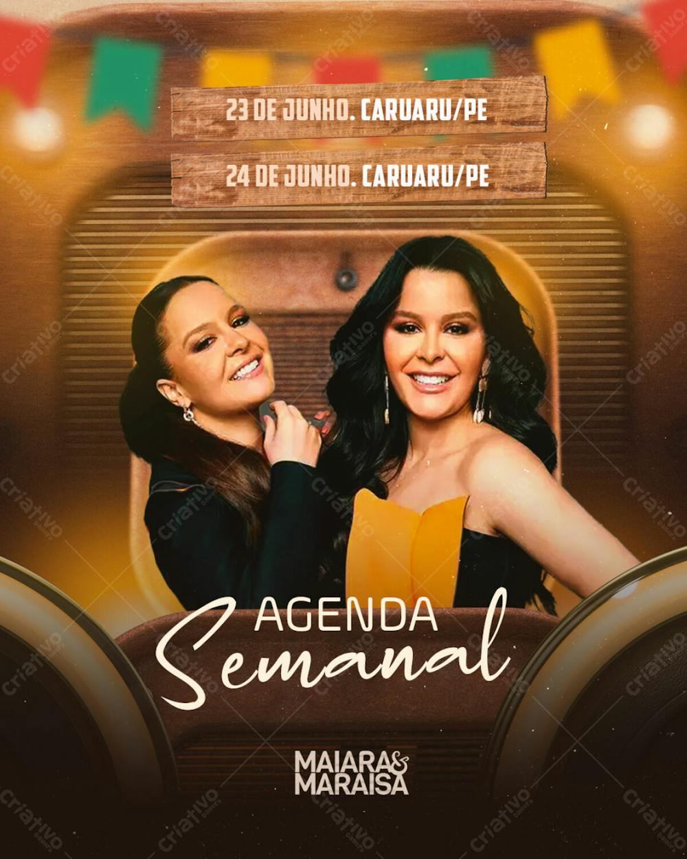 Agenda Semanal Maiara E Maraisa Feed São João