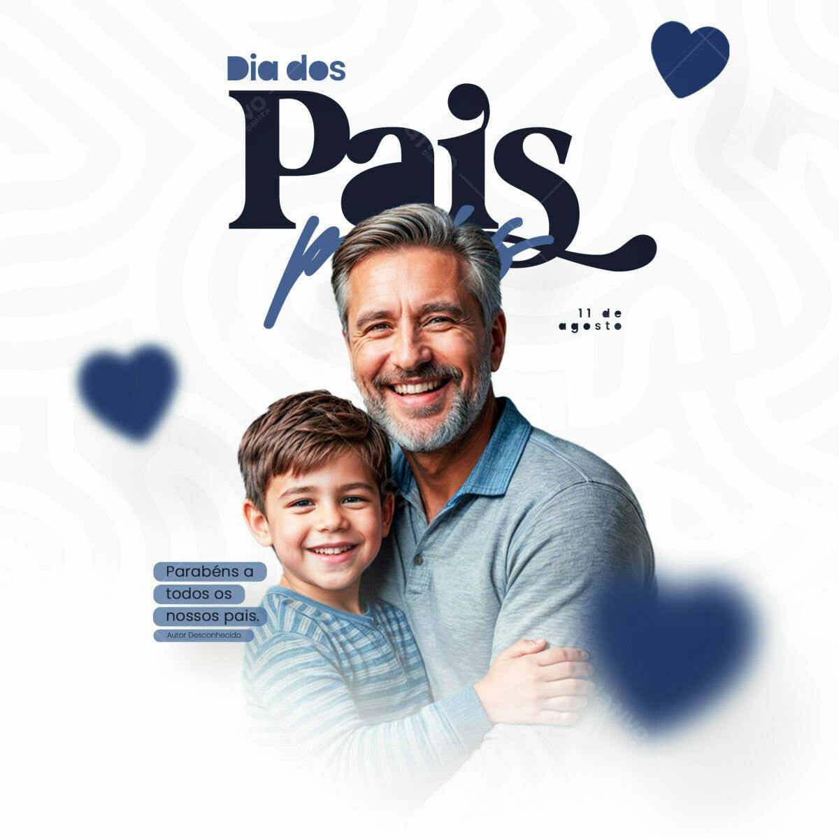 Flyer para o Dia dos Pais PSD Editável