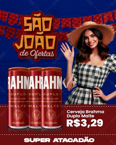 Flyer são joão de ofertas