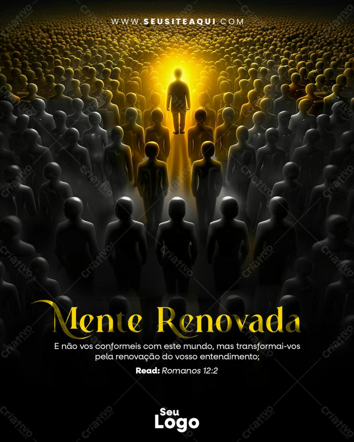 Flyer para Evento Religioso PSD Editável