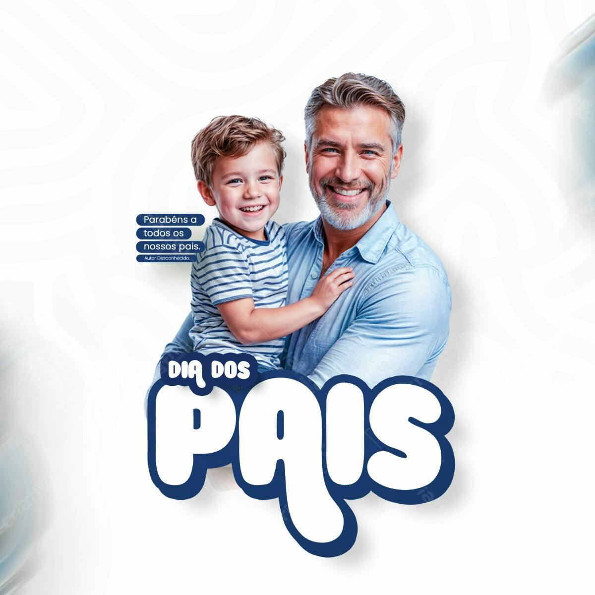Flyer Dia dos Pais PSD Editável