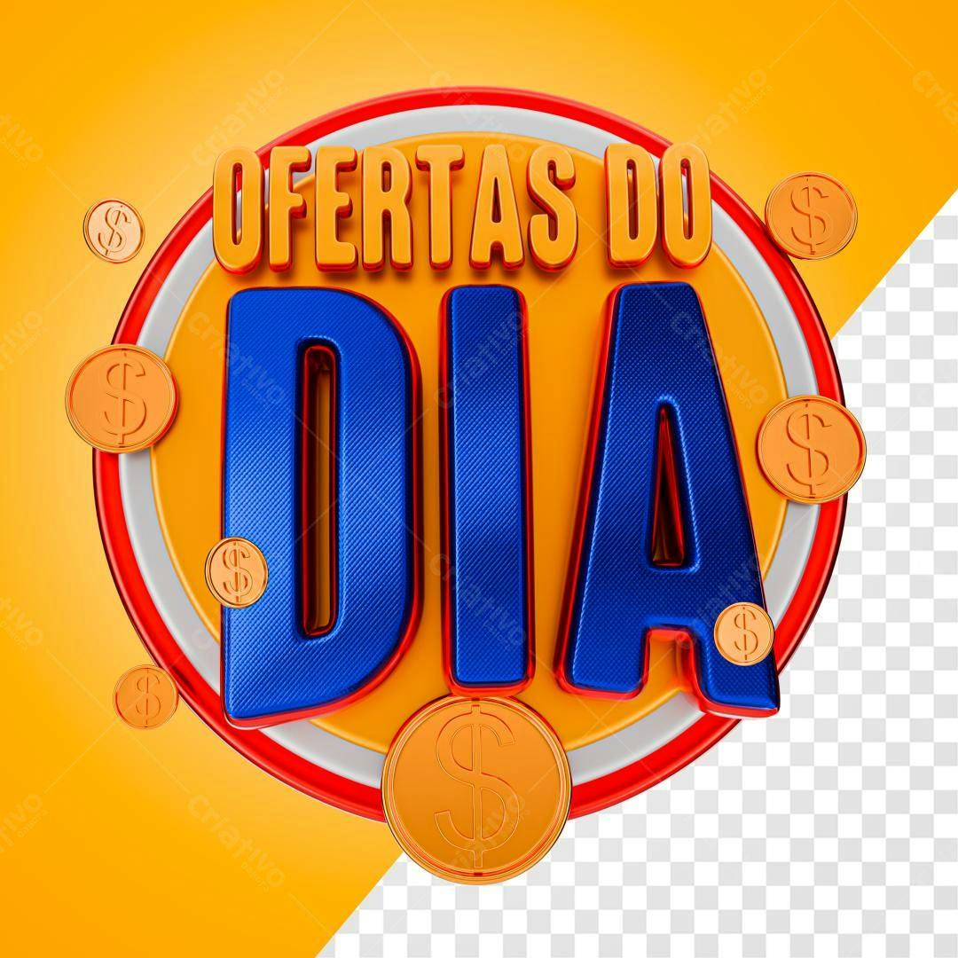 Banner Ofertas do Dia PSD Editável