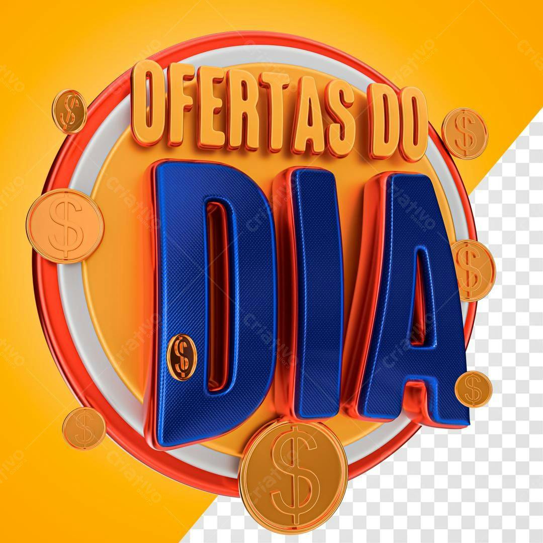 Banner Ofertas do Dia PSD Editável