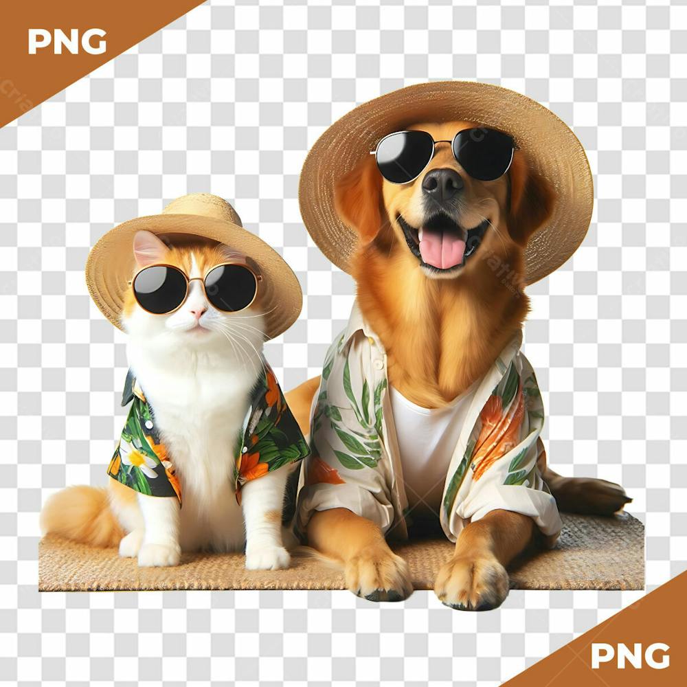 Cachorro E Gato Animal De Estimação Png Transparente