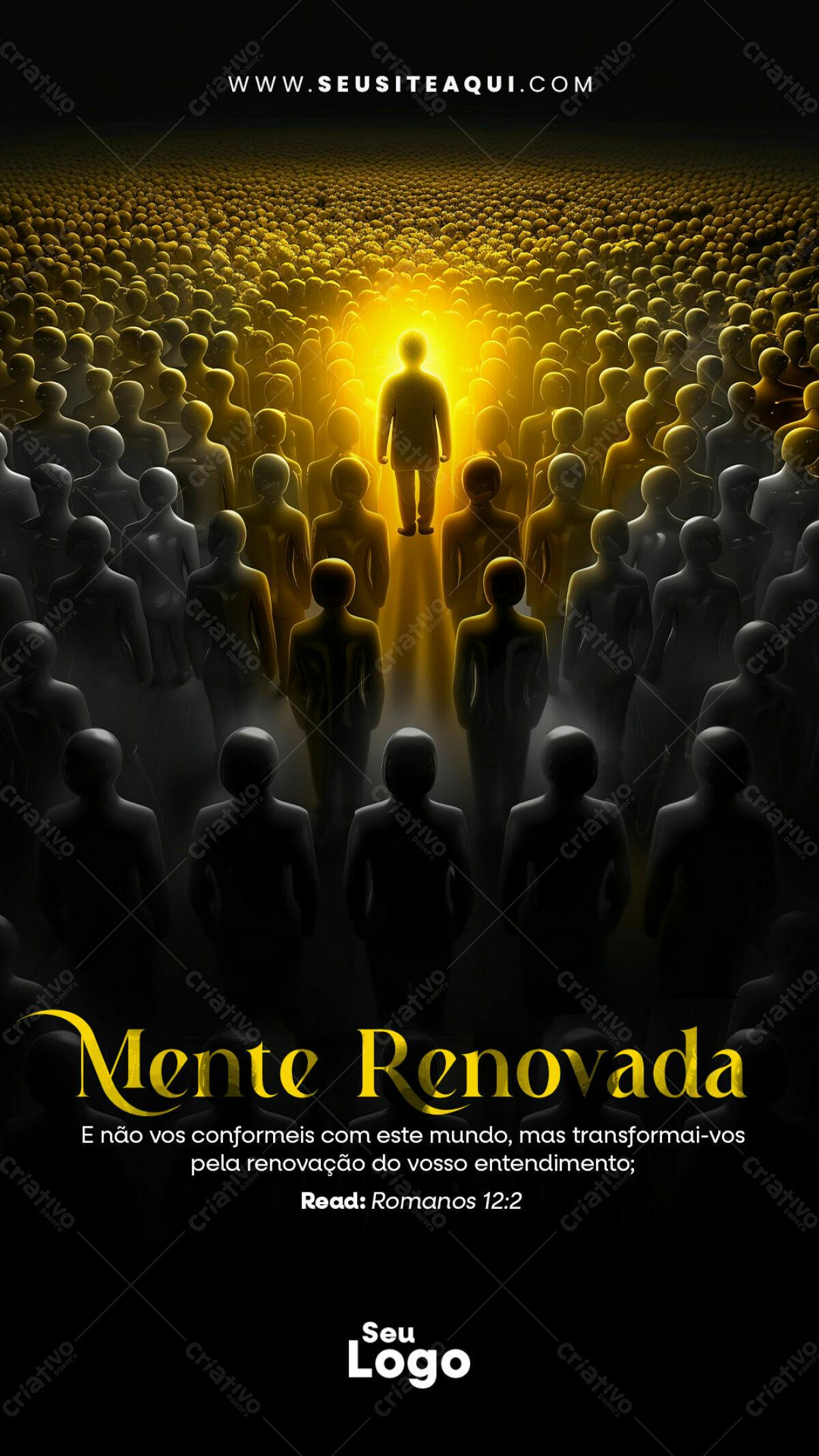 Flyer para Igreja PSD Editável