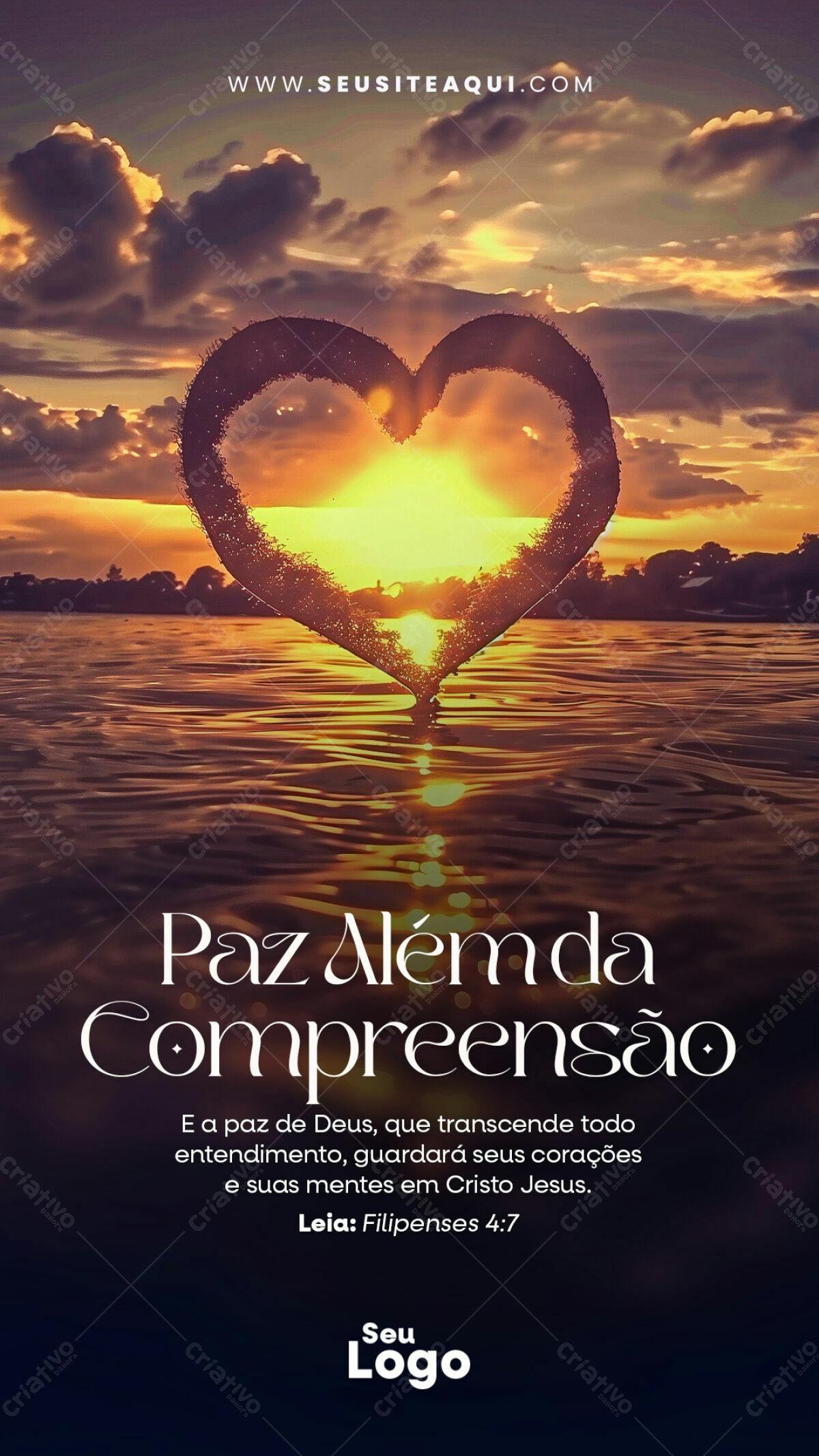 Flyer para Igreja PSD Editável