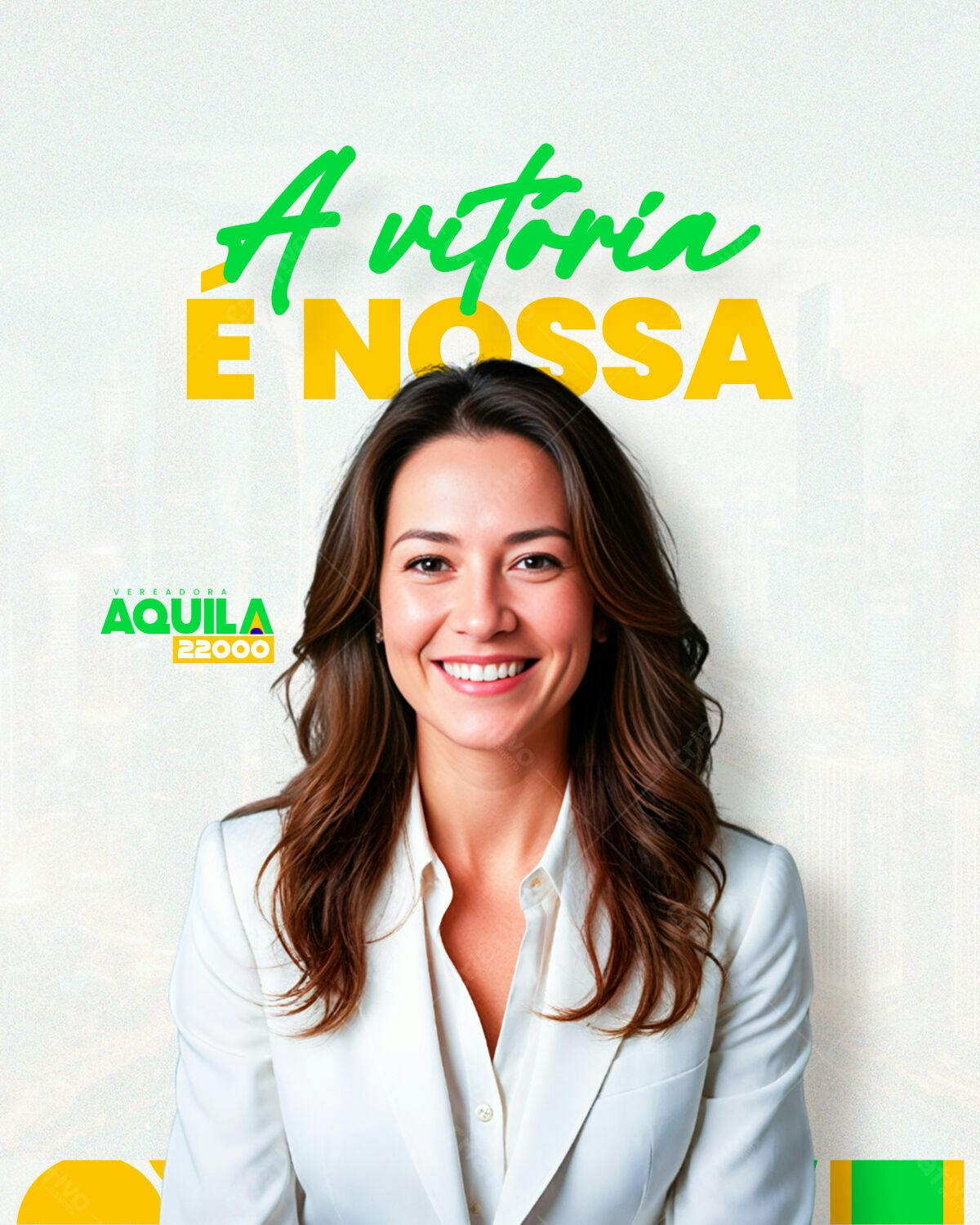 Flyer para Campanha Política PSD Editável
