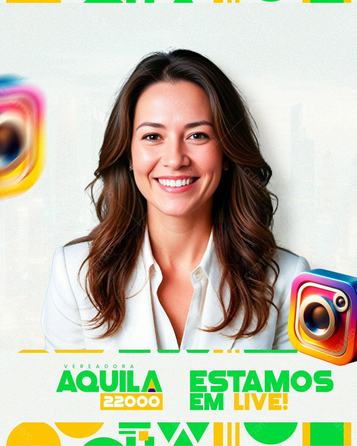 Flyer para Live Política PSD Editável