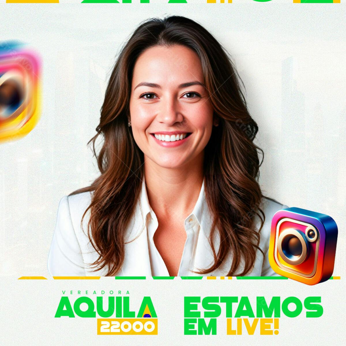 Flyer Live para Política PSD Editável