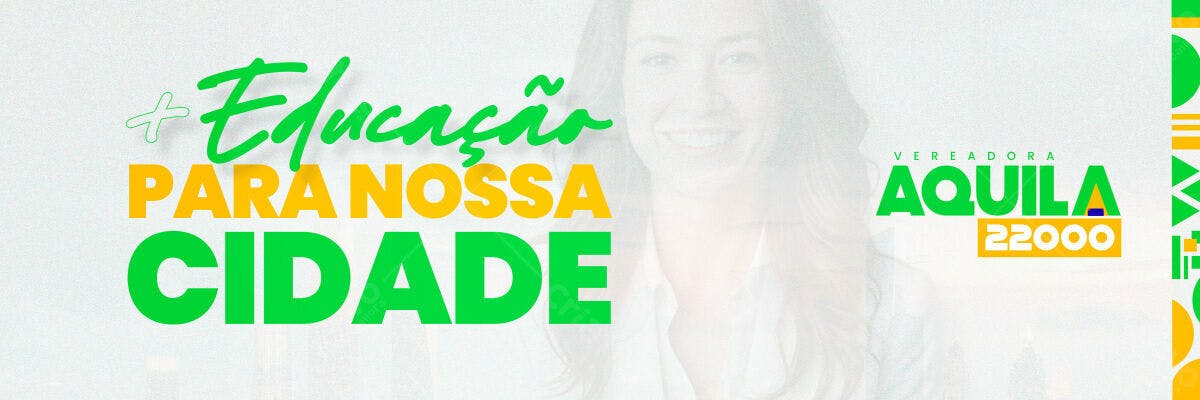 Banner Eleições Vereadora PSD Editável
