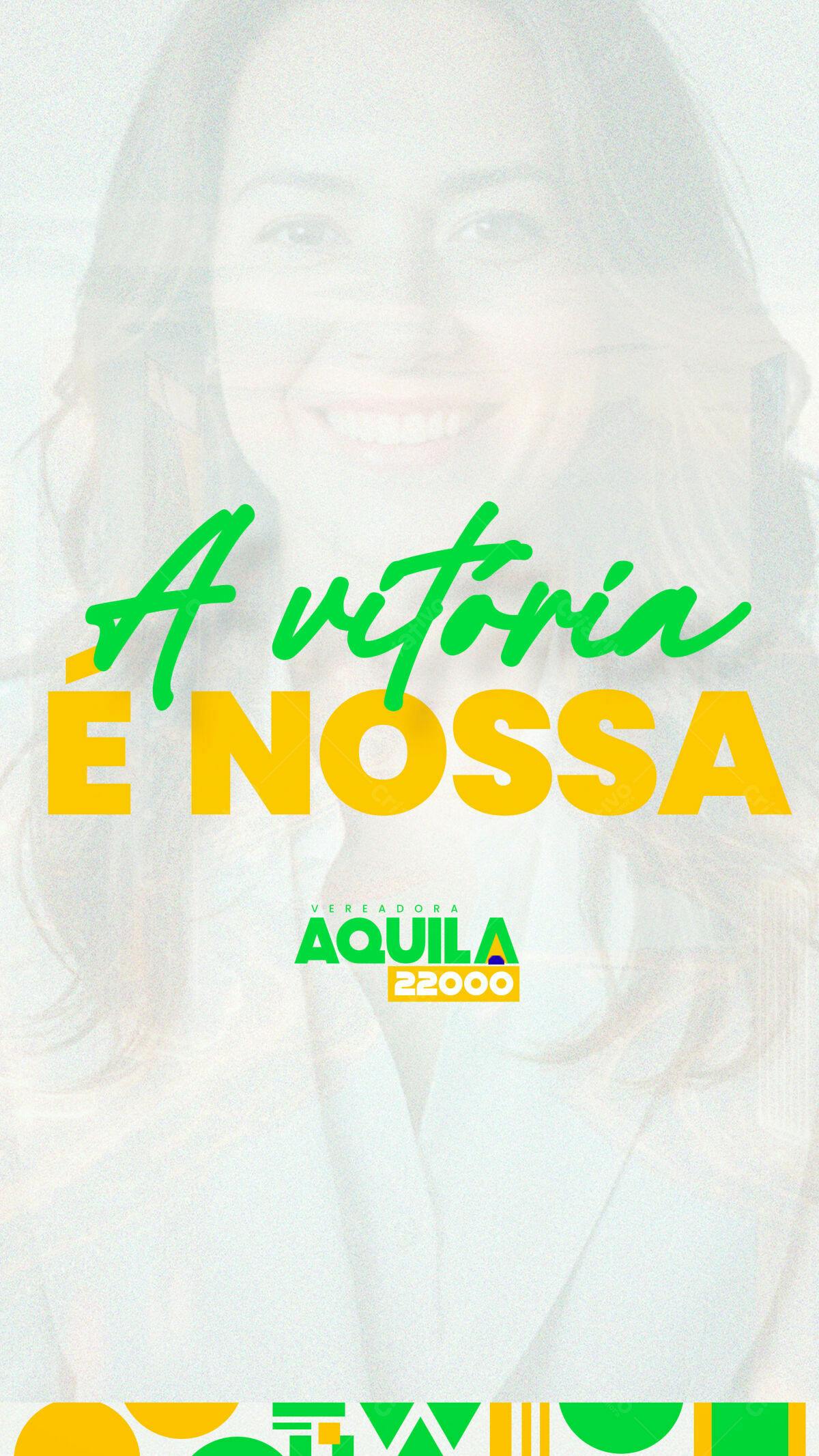 Material de Campanha Política PSD Editável